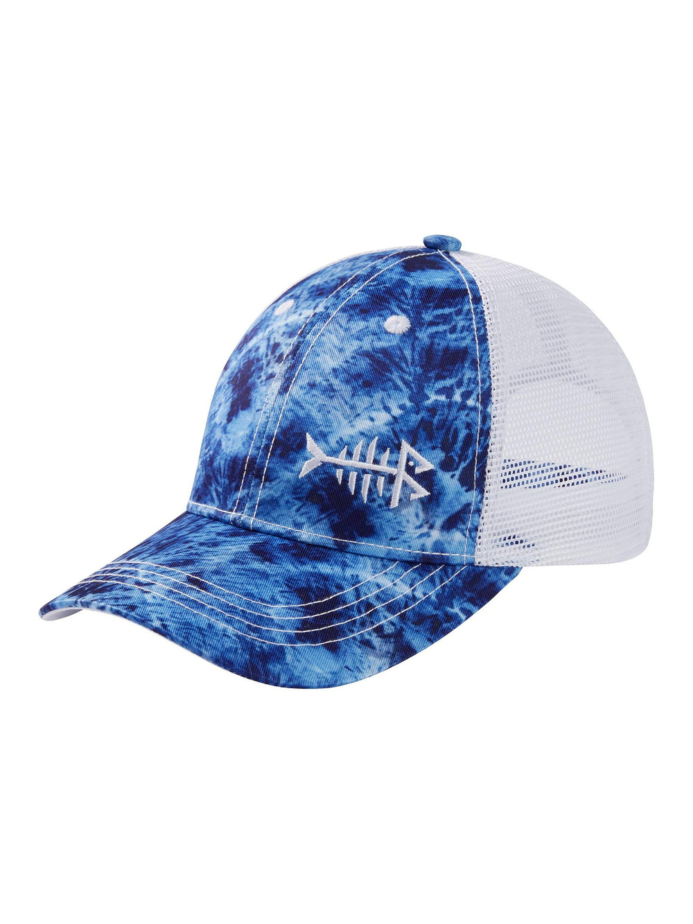 Altimate Fishing Hat Mesh Back for Men Women Adjustable | Blue Camo | Size OS